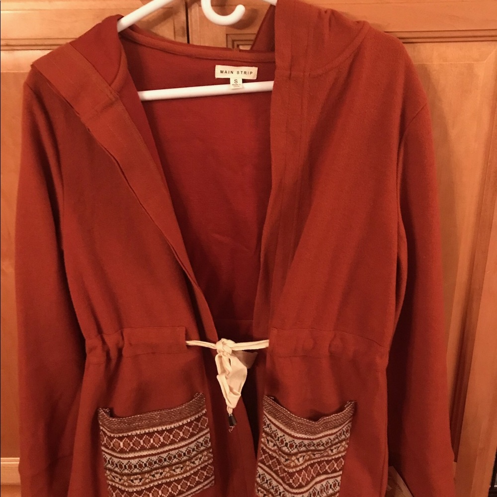 Tie jacket from a boutique store